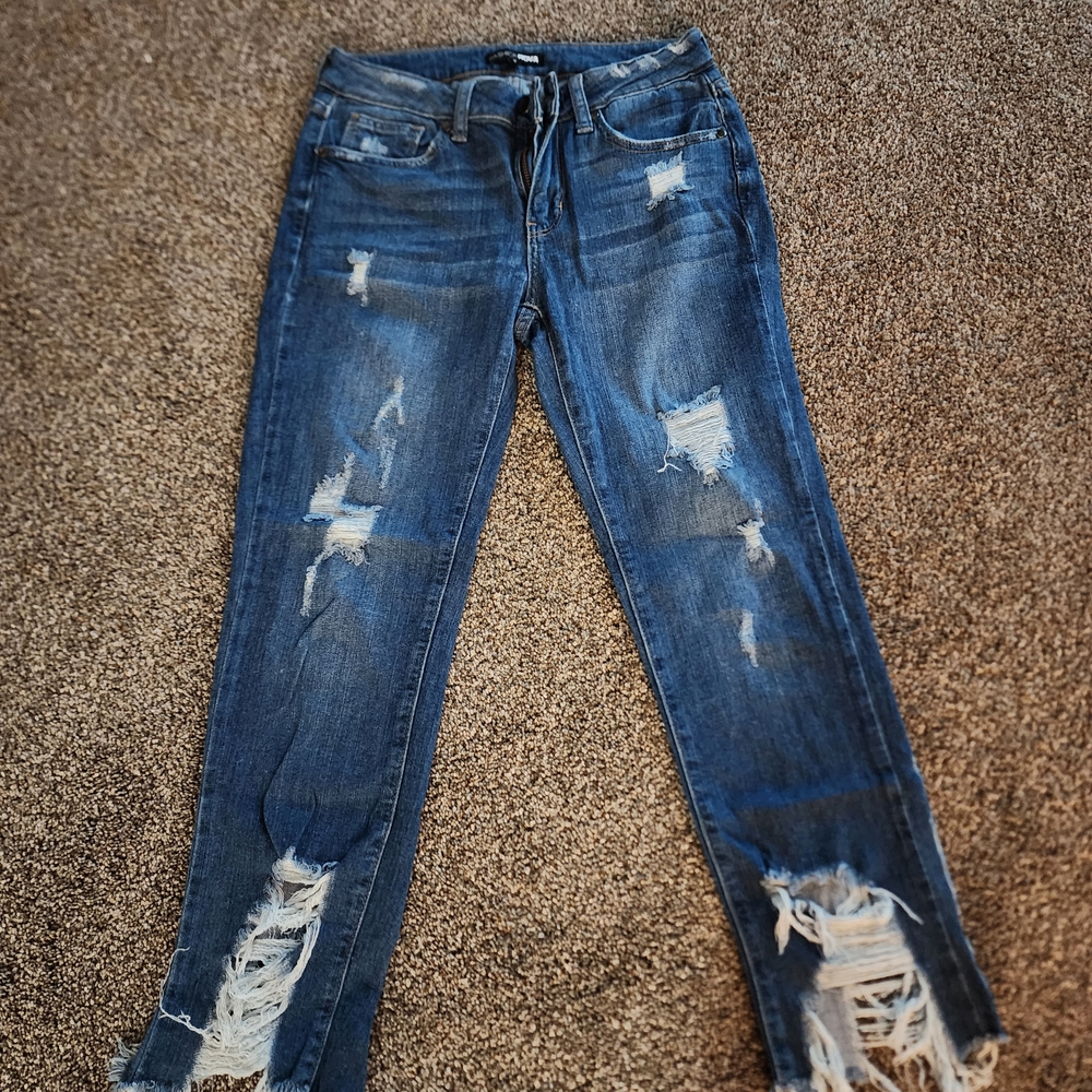 3x25" Ankle Cropped Jeans